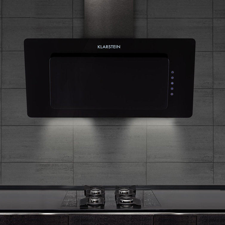 Klarstein Lorea 90cm Ducted Wall Mount Cooker Hood Wayfair.co.uk